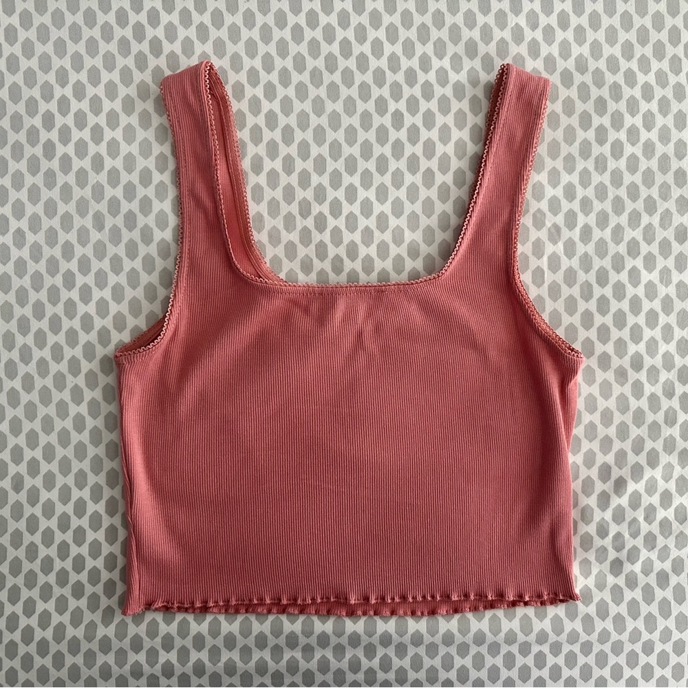 F21 Ribbed Crop Top - Picture 4 of 5